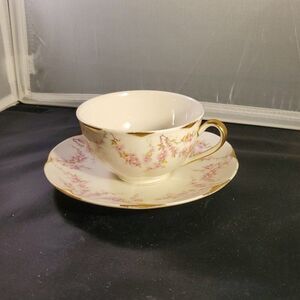 Haviland Vareene Flat Cup & Saucer